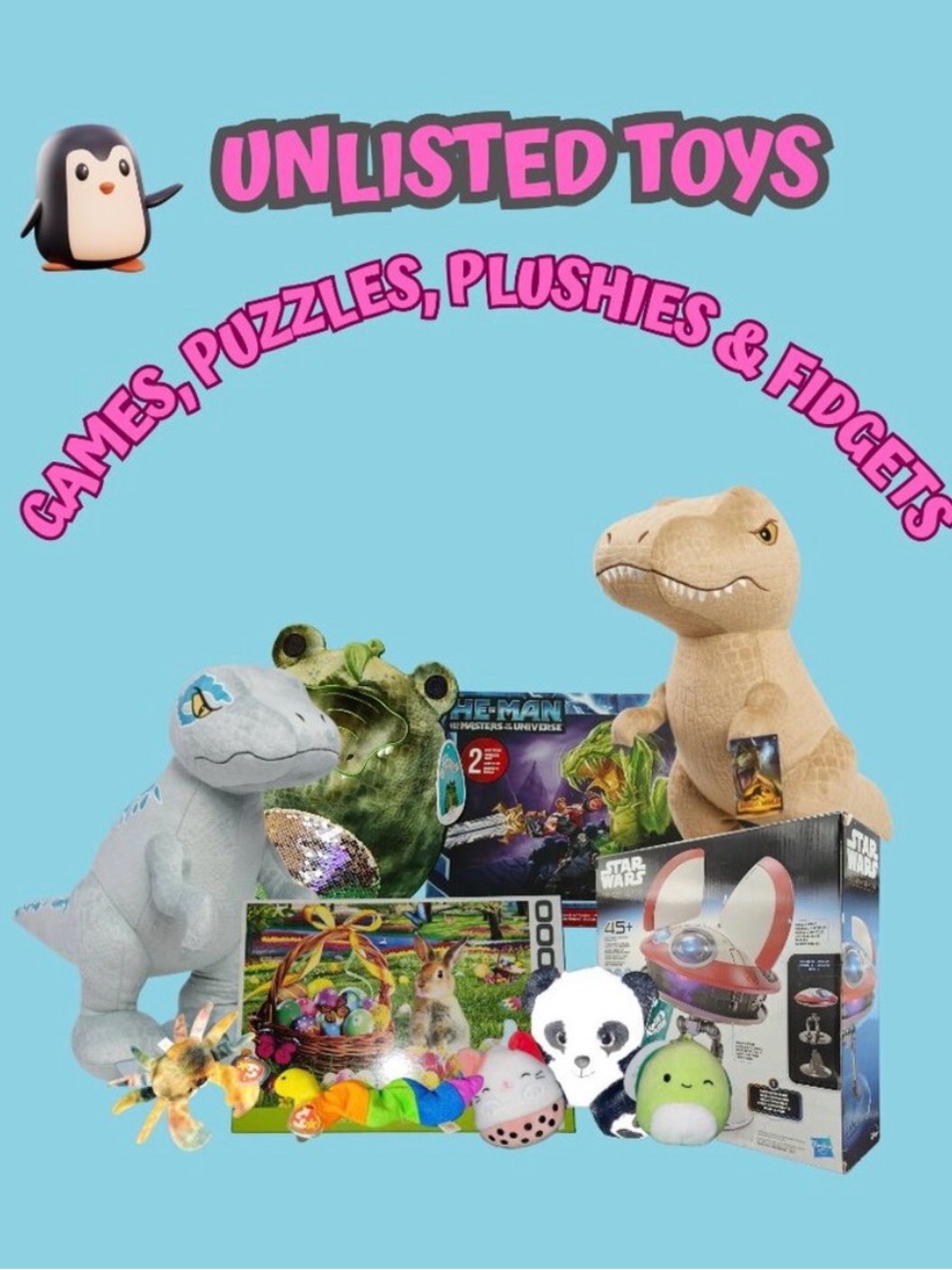 Unlisted Plush & Assorted Kids Toys